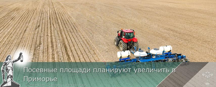 Посевные площади планируют увеличить в Приморье | Администрация муниципального округа город Партизанск Приморского края Официальный сайт